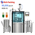 Máquina automática de enchimento de cápsulas farmacêuticas médicas de alta velocidade NJP-1500D