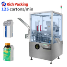 RQ-120L Máquina automática de embalar caixas de papelão para tubos de comprimidos em bolhas