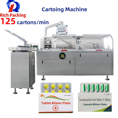 3-letnia gwarancja Automatyczna maszyna do pakowania w kartony Maszyny do kartonowania