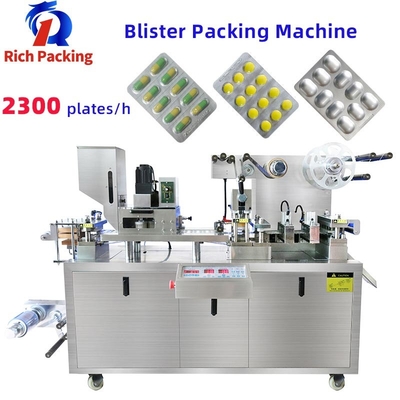 2300 Placas / H Máquina de Embalar Blister DPP-90 80 Comprimidos Cápsulas Comprimidos