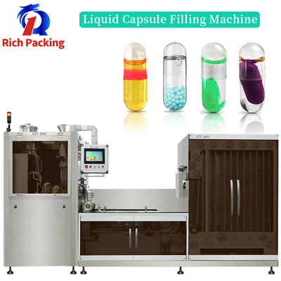 Máquina de enchimento líquida automática da cápsula de gelatina do enchimento do óleo do GV