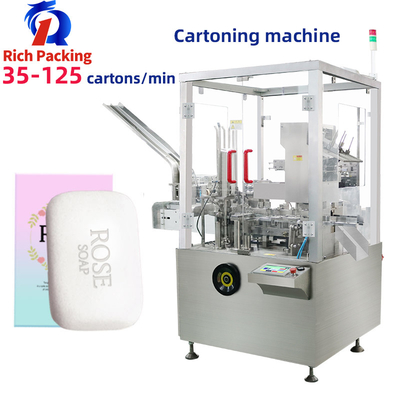Коробка Cartoning машины полностью автоматический вертикальный быстрый ход для мыла адвокатского сословия