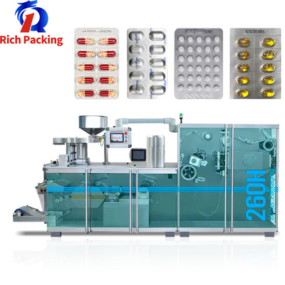 Automatische Hochgeschwindigkeits-Blisterverpackungsmaschine für die Verpackung von Pillenkapseln